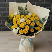 Букет цветов из:  Розы #REPLACE_PRED# Красноборске