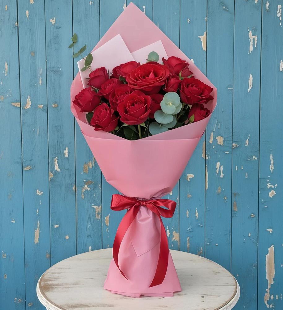 Букет цветов из: Розы в Красноборске