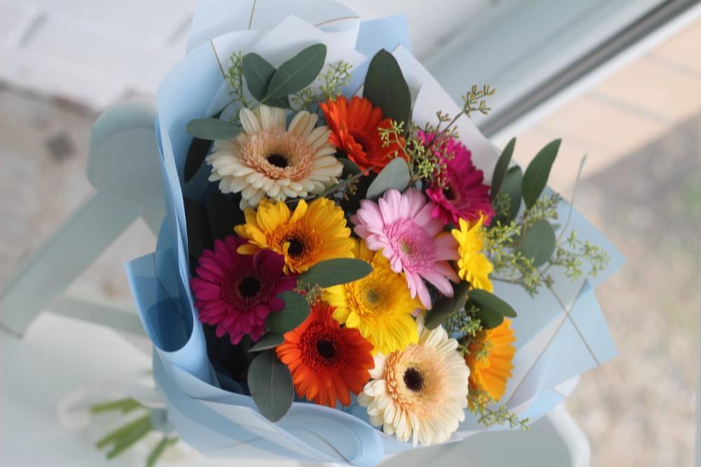 Букет цветов из: Герберы в Красноборске