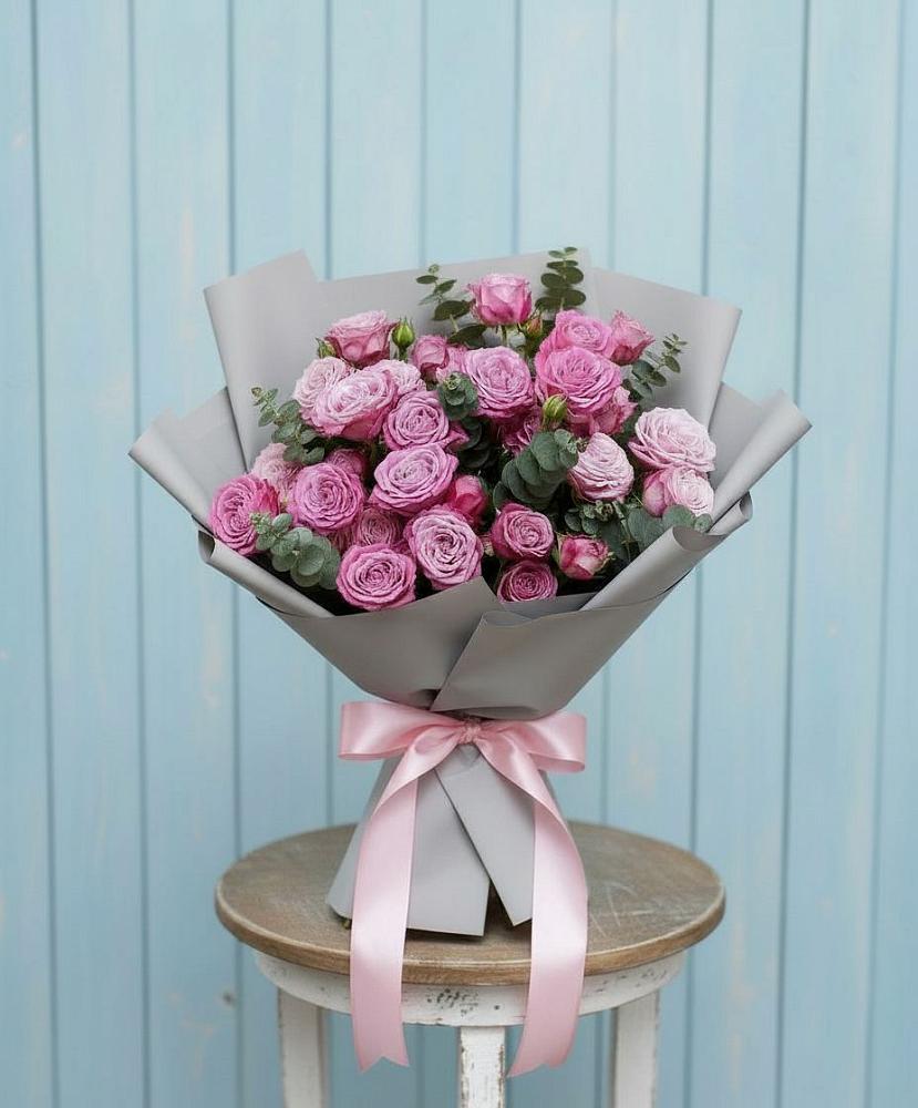 Букет цветов из: Розы в Красноборске