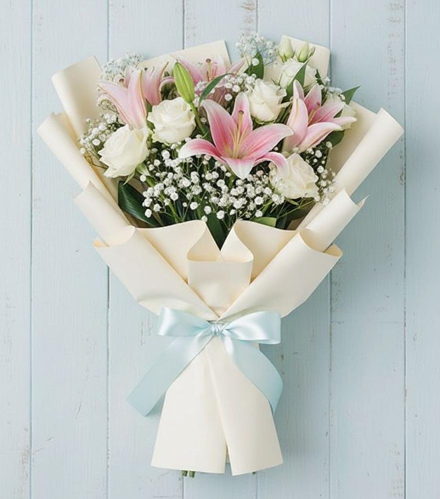 Букет цветов из: Лилии в Красноборске