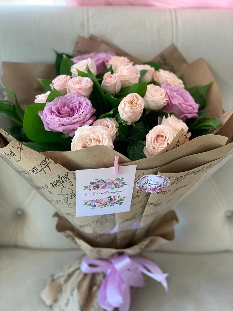 Букет цветов из: Розы в Красноборске