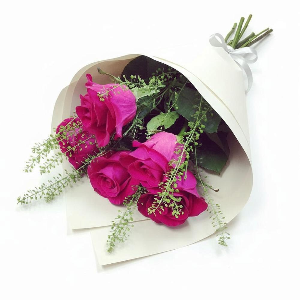 Букет цветов из: Розы в Красноборске