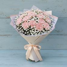 Букет цветов из:  Гвоздики в Красноборске