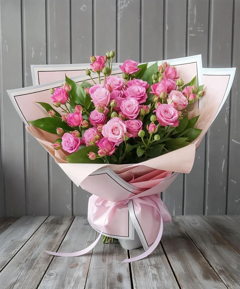 Букет Розовый кустик в Красноборске