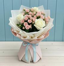 Букет цветов из:  Розы в Красноборске