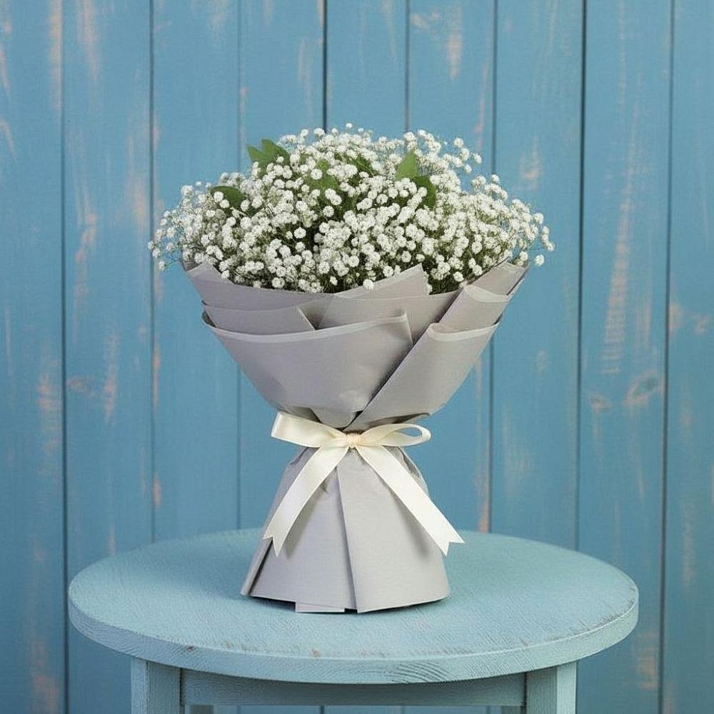 Букет цветов из: Гипсофила в Красноборске