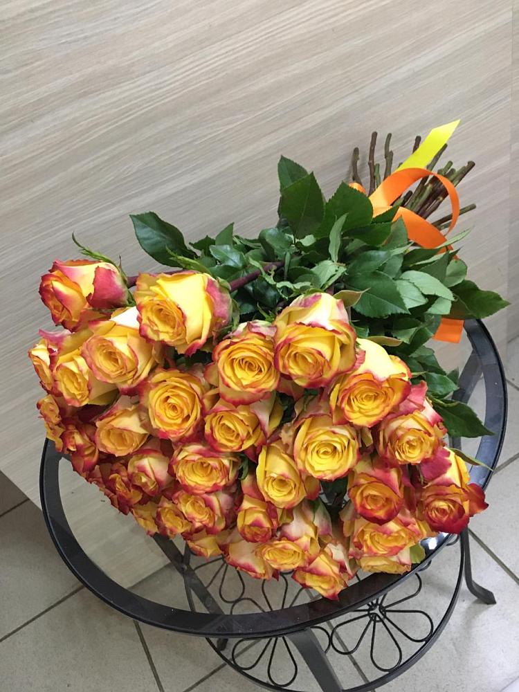 Букет Желтые розы в Красноборске