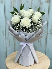 Букет цветов из:  Розы в Красноборске