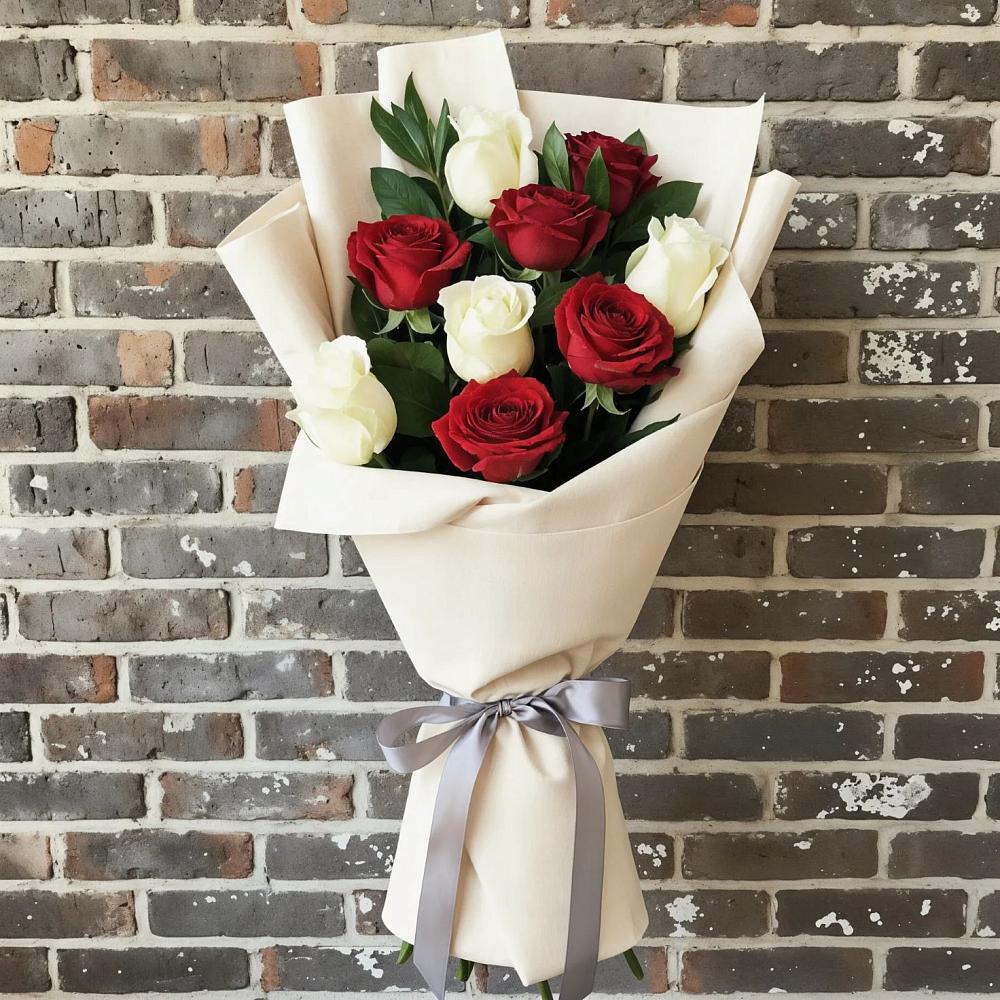 Букет цветов из: Розы в Красноборске