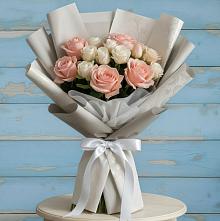 Букет цветов из:  Розы в Красноборске