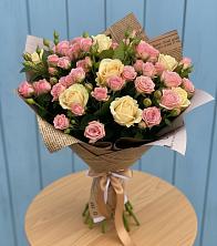 Букет цветов из:  Розы в Красноборске