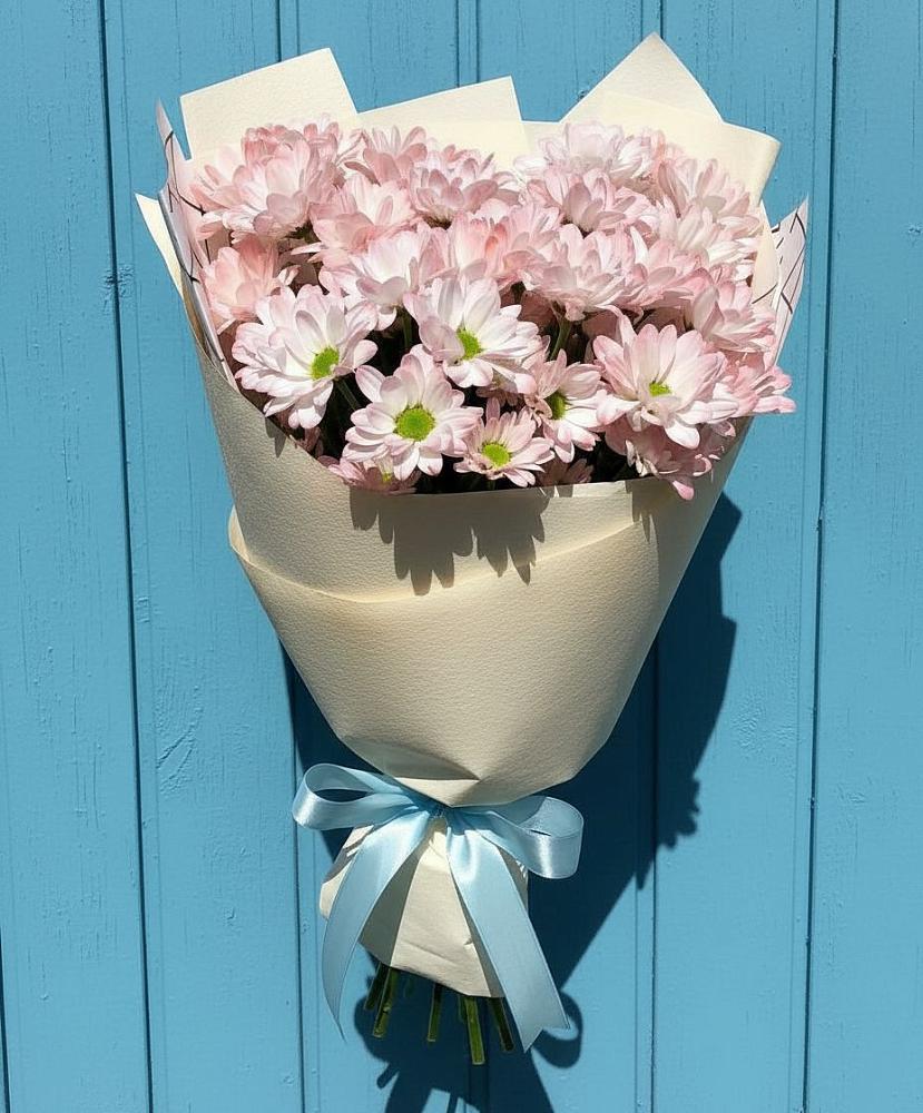 Букет цветов из: Хризантемы в Красноборске