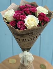 Букет цветов из:  Розы в Красноборске