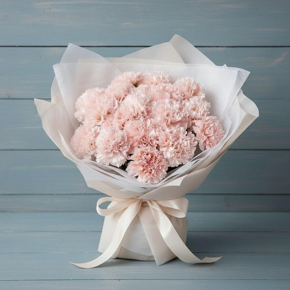 Букет цветов из: Гвоздики в Красноборске