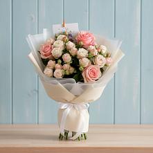 Букет цветов из:  Розы в Красноборске