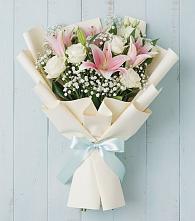 Букет цветов из:  Лилии в Красноборске