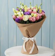 Букет цветов из:  Лизиантусы в Красноборске