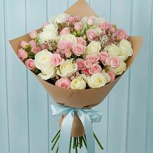 Букет цветов из:  Розы в Красноборске