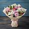Букет цветов из: Хризантемы, Альстромерии и Розы в Красноборске